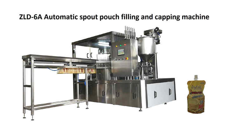 2019-4-25, ZLD-6A Automatic spout pouch filling and capping machine